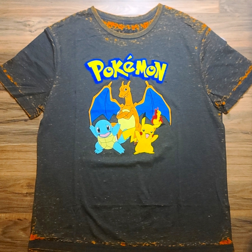 Pokémon Bleached dyed Gray
